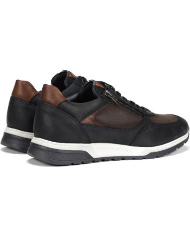 Man Trainers FLUCHOS F1603 ZAPATILLAS CASUAL DE HOMBRE AZUL MARINO NOBUK AZUL MARINO