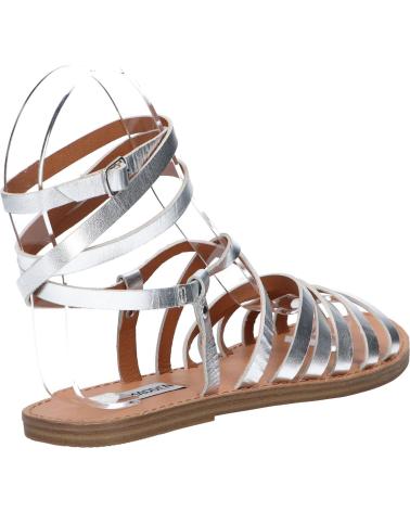 Sandalias de Mujer STEVE MADDEN GALLIA 007190 SILVER LEATHER