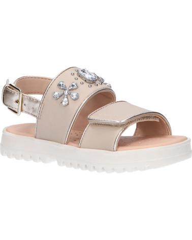 girl Sandals GEOX J026EC 0BCHI J CORALIE C5000 BEIGE