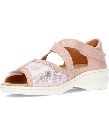 Sandali per Donna CALZAMEDI SANDALIAS ANCHO ESPECIAL 0759-A ROSA