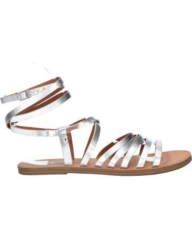 Sandalias de Mujer STEVE MADDEN GALLIA 007190 SILVER LEATHER