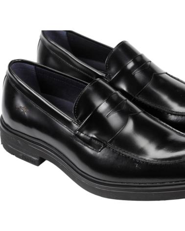 FLUCHOS MOCASINES HOMBRE MODELO BELGAS F0633 COLOR  NEGRO