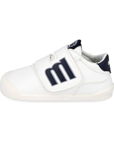 Sneaker für Junge MTNG 48909 CALZADO RESPETUOSO PARA BEBE BLANCO-AZUL