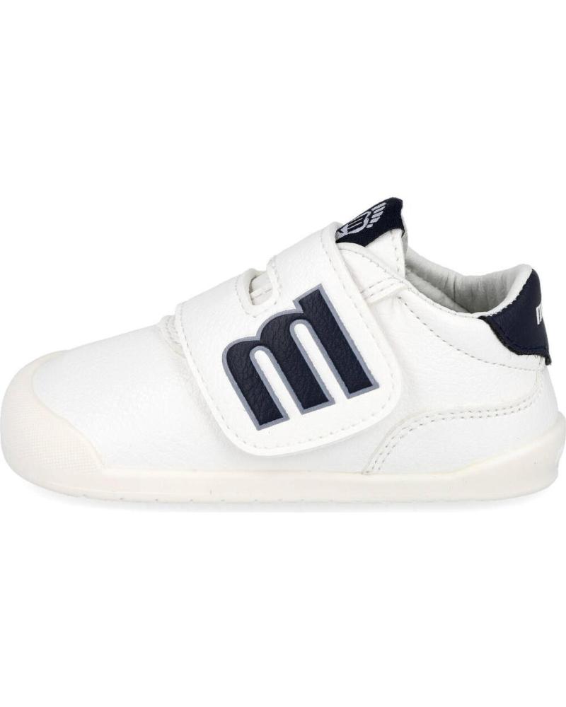 Sneaker für Junge MTNG 48909 CALZADO RESPETUOSO PARA BEBE BLANCO-AZUL