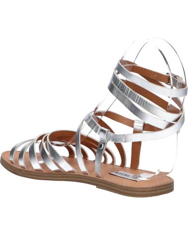 Sandalias de Mujer STEVE MADDEN GALLIA 007190 SILVER LEATHER