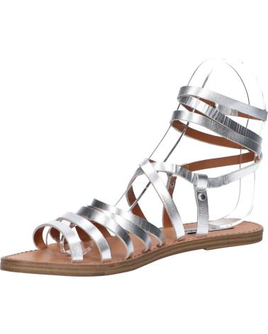 Sandalias de Mujer STEVE MADDEN GALLIA 007190 SILVER LEATHER