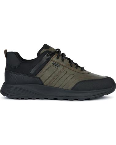 Man Trainers GEOX DEPORTIVO TERRESTRE AMPHIBIOX OLIVA DE NEGRO