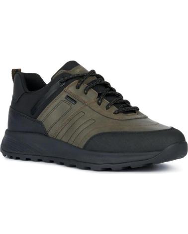 Man Trainers GEOX DEPORTIVO TERRESTRE AMPHIBIOX OLIVA DE NEGRO