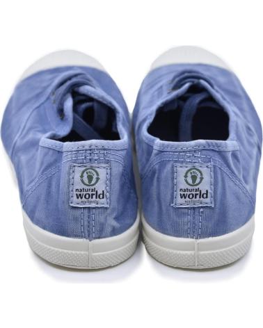 Sportivo per Donna e Bambina NATURAL WORLD ZAPATILLAS LONA ECO 102E AZUL