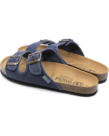 Sandalias de Hombre NATURAL WORLD SANDALIA UNISEX BIO ANATOMICA 7001E AZUL MARINO