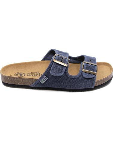 Sandalias de Hombre NATURAL WORLD SANDALIA UNISEX BIO ANATOMICA 7001E AZUL MARINO