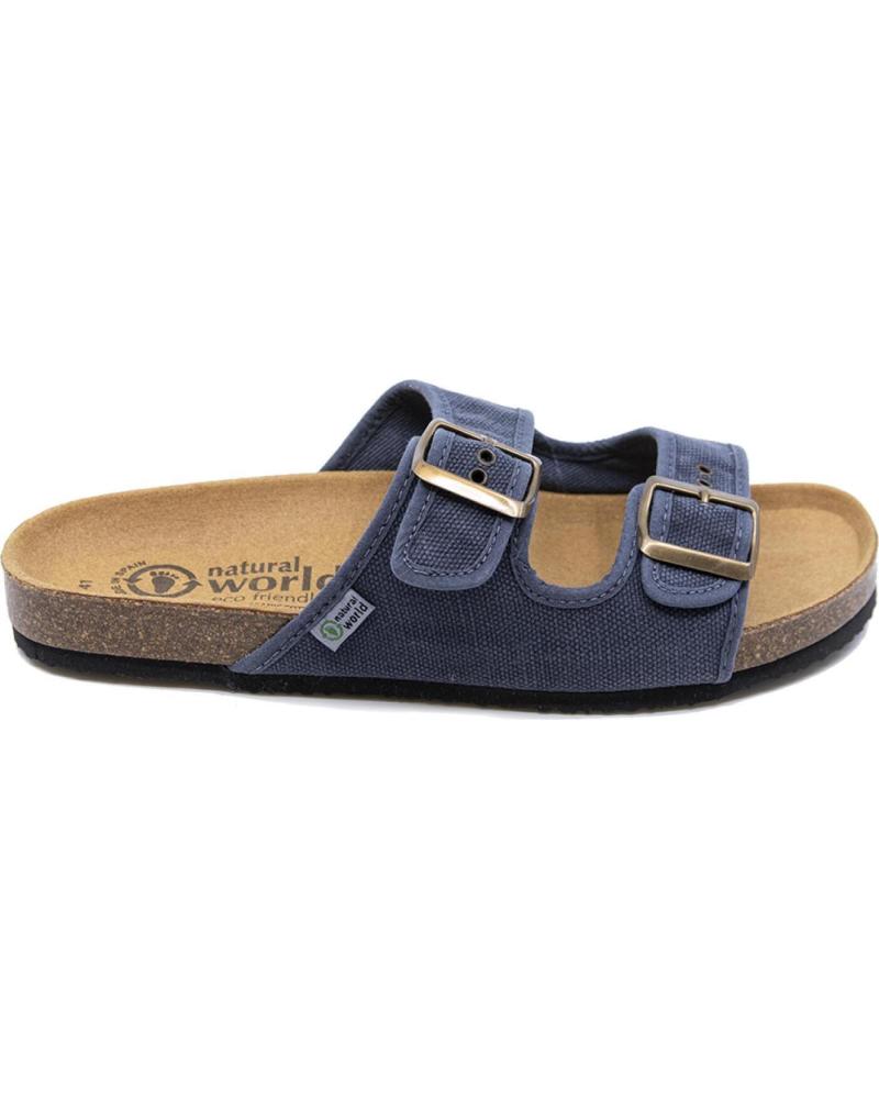 Sandalias de Hombre NATURAL WORLD SANDALIA UNISEX BIO ANATOMICA 7001E AZUL MARINO