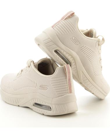 Sneaker für Damen und Mädchen SKECHERS SNEAKERS 117378 NATURAL