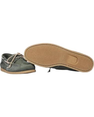 Zapatos de Hombre SCALPERS ZAPATOS HOMBRE NAUTICO GREEN RECYCLED BOAT VERDE CLARO