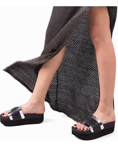Chinelos-De-Mujer--THEWHITEBRAND-HIGH-TWB-RELIEF-SILVER-NEGRO-PLATA
