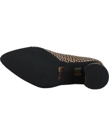 Zapatos de tacón de Mujer  THEWHITEBRAND STILETTO SCHOOL BROWN MARRON