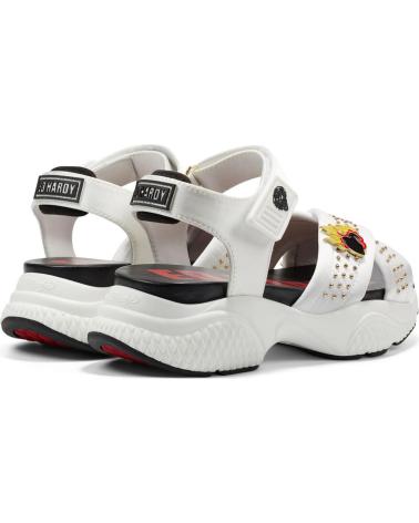 Sandalias de Mujer ED HARDY FLAMING SANDAL WHITE BLANCO