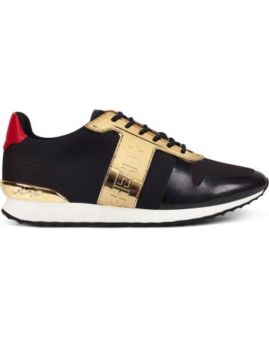 Zapatillas deporte de Hombre ED HARDY MONO RUNNER-METALLIC BLACK-GOLD NEGRO-ORO
