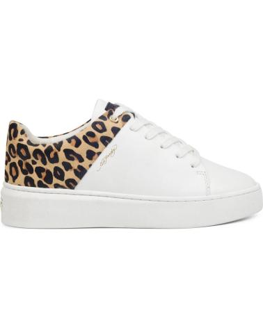 Zapatillas deporte de Mujer ED HARDY WILD LOW TOP WHITE LEOPARD BLANCO