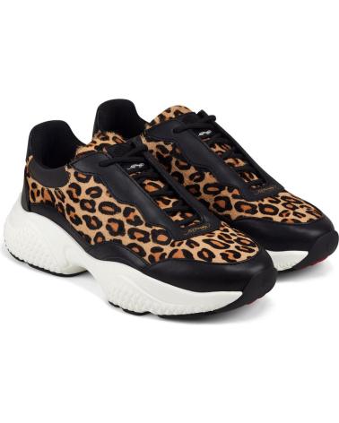Zapatillas deporte de Mujer ED HARDY INSERT RUNNER-WILD BLACK-LEOPARD NEGRO-LEOPARDO