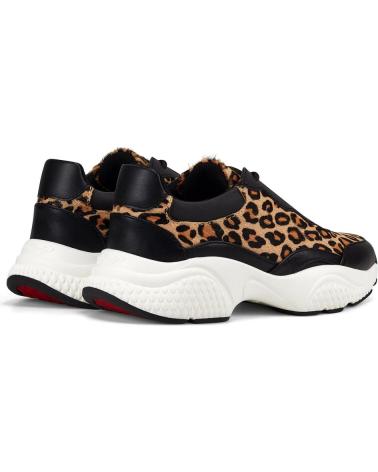 Zapatillas deporte de Mujer ED HARDY INSERT RUNNER-WILD BLACK-LEOPARD NEGRO-LEOPARDO