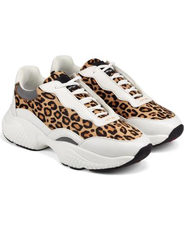 Zapatillas deporte de Mujer ED HARDY INSERT RUNNER-WILD WHITE-LEOPARD BLANCO-LEOPARDO