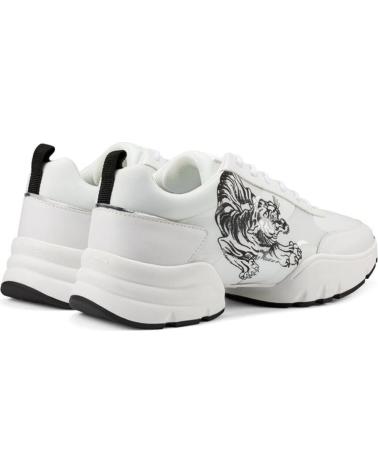 Scarpe sport per Uomo ED HARDY CAGED RUNNER TIGER WHITE-BLACK BLANCO-NEGRO