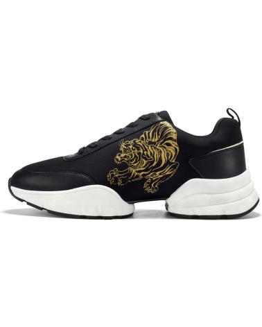 Zapatillas deporte de Hombre ED HARDY CAGED RUNNER TIGER BLACK-GOLD NEGRO-ORO