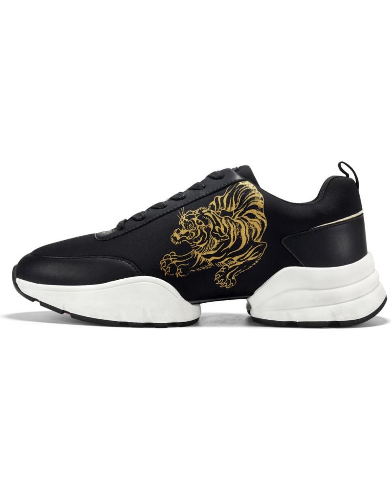 Scarpe sport per Uomo ED HARDY CAGED RUNNER TIGER BLACK-GOLD NEGRO-ORO