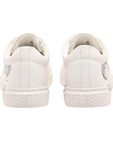 Zapatillas deporte de Hombre ED HARDY SCRIPT LOW TOP WHITE-GUN METAL BLANCO-GRIS