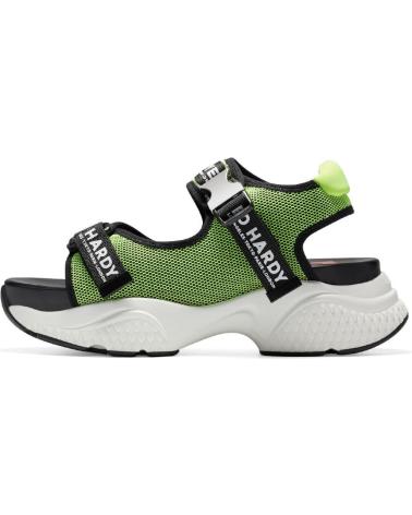 Sandalias de Mujer ED HARDY AQUA SANDAL GREEN-BLACK VERDE OLIVA-NEGRO