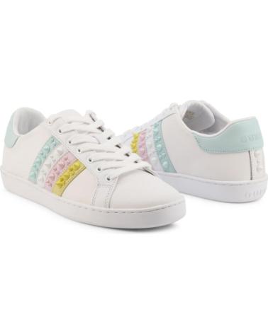 Zapatillas deporte de Mujer GUESS - JACOBB-FL6JCB-LEA12 WHITE