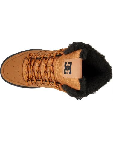 SNEAKERS DC SHOES PURE HIGH-TOP WC WNT ADYS400047 WHEAT-BLACK WHEAT-BLACK WEA