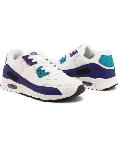 Sneaker für Mädchen und Junge SHONE - 005-001LACES WHITE