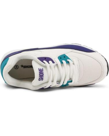 Sneaker für Mädchen und Junge SHONE - 005-001LACES WHITE