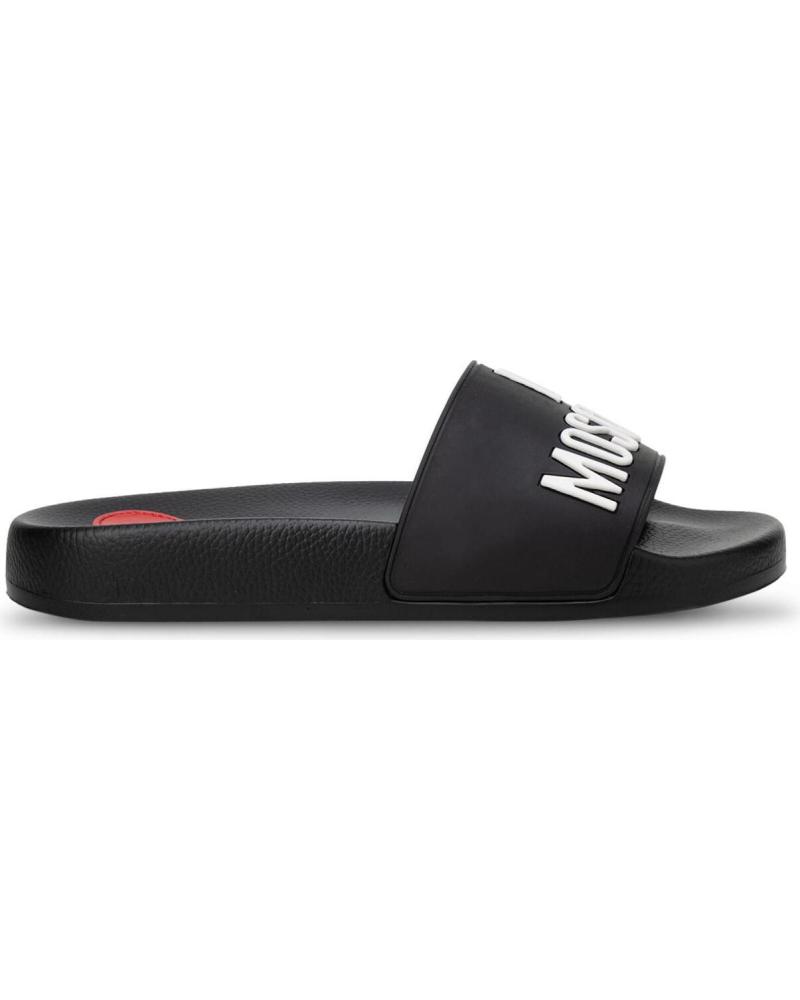 Woman Flip flops LOVE MOSCHINO - JA28052G1GI14 BLACK