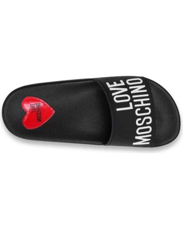 Woman Flip flops LOVE MOSCHINO - JA28052G1GI14 BLACK