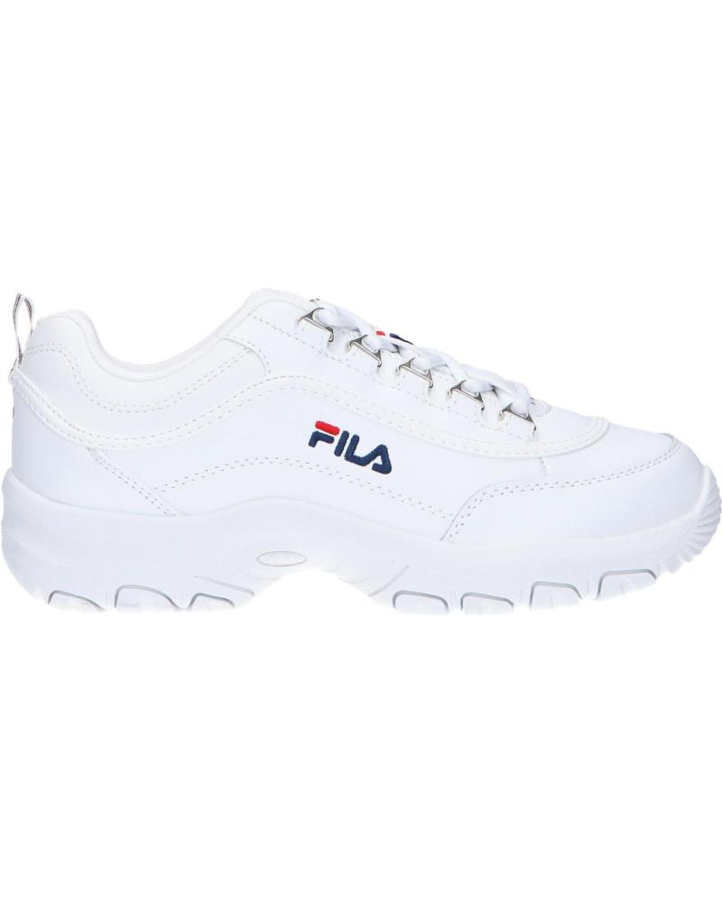 Deportivas de Mujer y Niña y Niño FILA 1010781 1FG STRADA WHITE