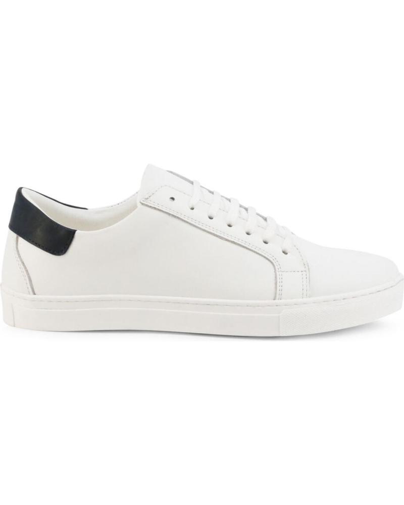 Zapatillas deporte de Hombre DUCA DI MORRONE - BRANDO-PELLE WHITE