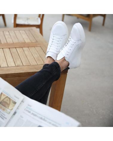 Zapatillas deporte de Hombre DUCA DI MORRONE - BRANDO-PELLE WHITE