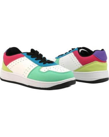 Sneaker für Mädchen und Junge SHONE - 002-001 WHITE