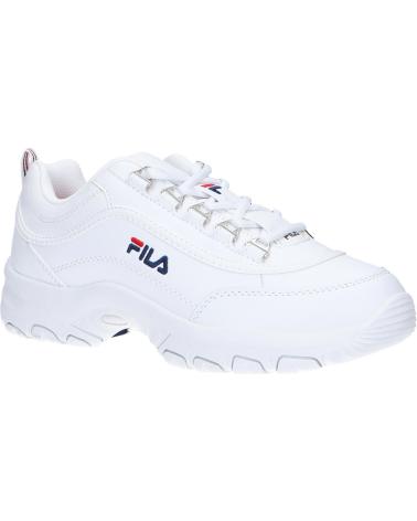 Deportivas de Mujer y Niña y Niño FILA 1010781 1FG STRADA WHITE