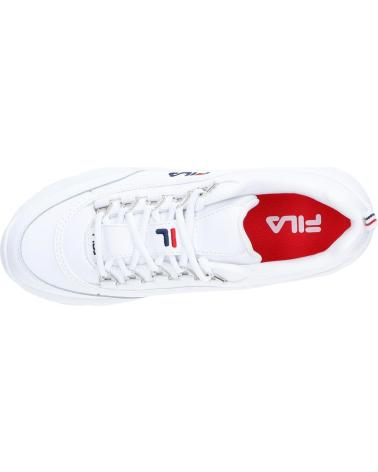 Deportivas de Mujer y Niña y Niño FILA 1010781 1FG STRADA WHITE