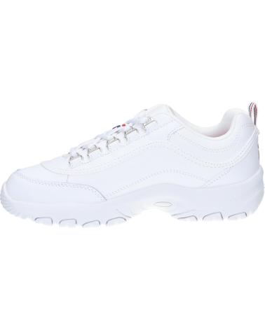 Deportivas de Mujer y Niña y Niño FILA 1010781 1FG STRADA WHITE