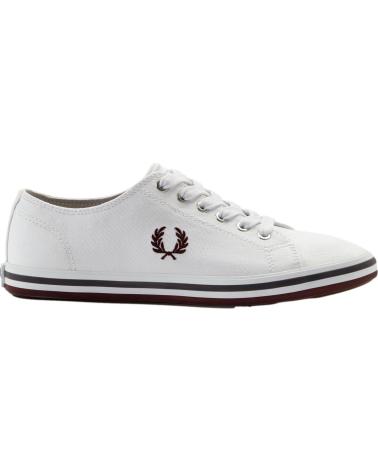 Zapatillas deporte de Hombre FRED PERRY ZAPATILLAS HOMBRE KINGSTON TWILL B7259 BLANCO