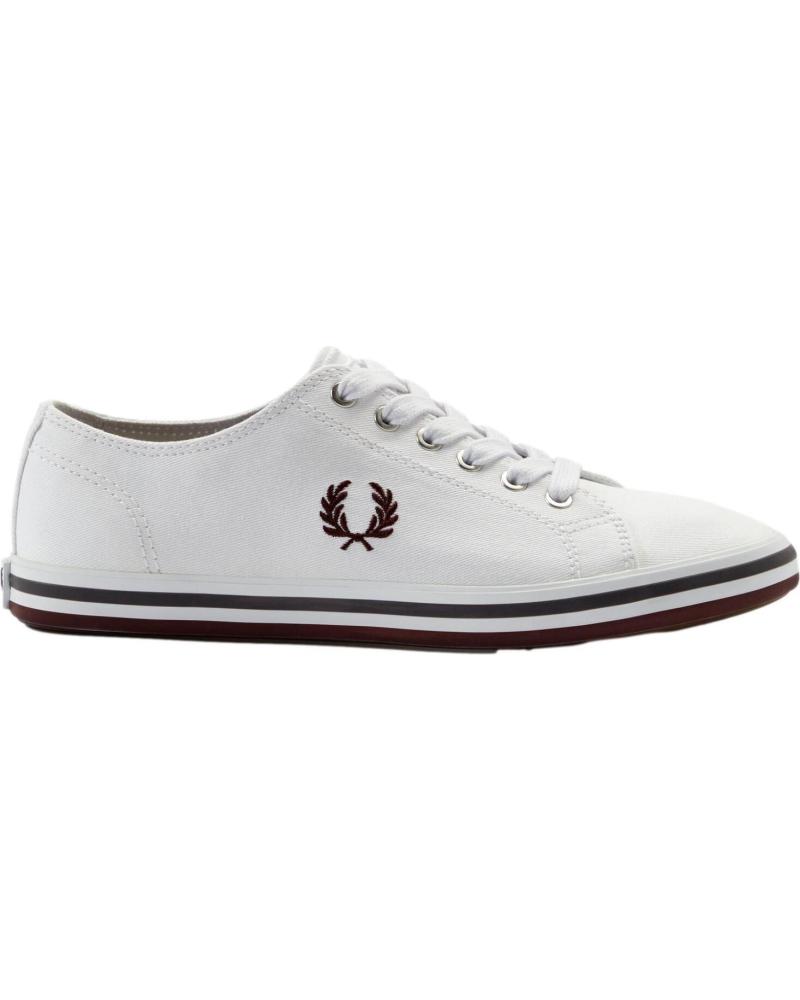 Zapatillas deporte de Hombre FRED PERRY ZAPATILLAS HOMBRE KINGSTON TWILL B7259 BLANCO