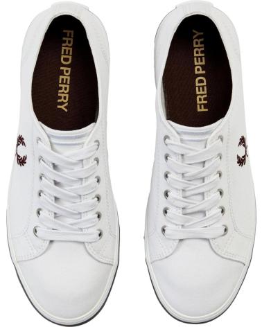 Zapatillas deporte de Hombre FRED PERRY ZAPATILLAS HOMBRE KINGSTON TWILL B7259 BLANCO