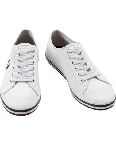 Zapatillas deporte de Hombre FRED PERRY ZAPATILLAS HOMBRE KINGSTON TWILL B7259 BLANCO