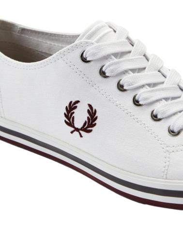 Zapatillas deporte de Hombre FRED PERRY ZAPATILLAS HOMBRE KINGSTON TWILL B7259 BLANCO