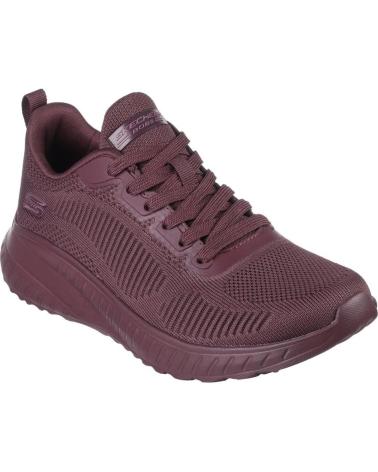 Woman Trainers SKECHERS DEPORTIVAS DE MUJER BOBS SQUAD MORADO